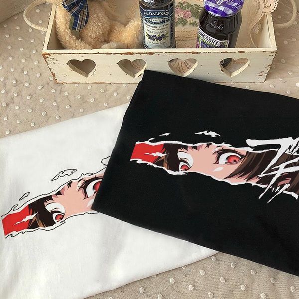 mujer punk goth harajuku japan anime t-shirt casual vintage chic ulzzang summer streetwear persona eye cartoon print girl, White
mujer punk goth harajuku japan anime t-shirt casual vintage chic ulzzang summer streetwear persona eye cartoon print girl, White