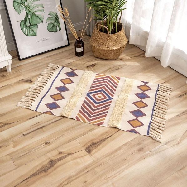 ethnic style floor mat nordic carpet simple cotton and linen door mat bedroom bedside foot pad living room coffee table floort1
ethnic style floor mat nordic carpet simple cotton and linen door mat bedroom bedside foot pad living room coffee table floort1