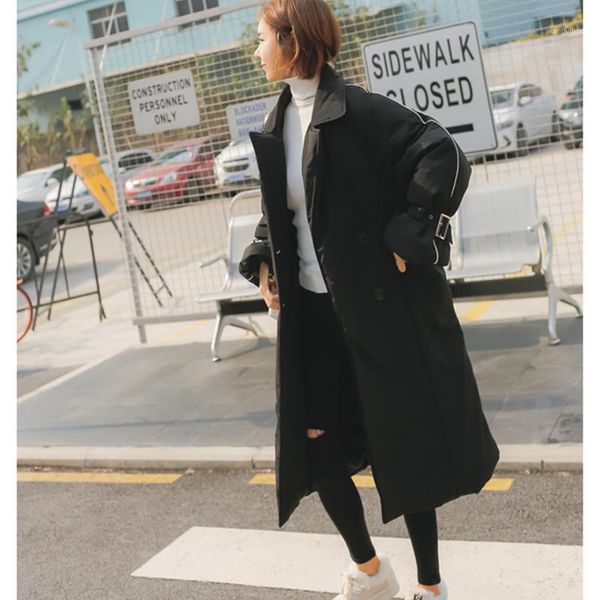 women winter sashes pockets zipper drop shoulder hooded outerwear female loose casual fashion comfortable striped coats zx12581, Black
women winter sashes pockets zipper drop shoulder hooded outerwear female loose casual fashion comfortable striped coats zx12581, Black