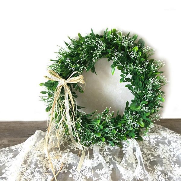 15.75'' wedding wreath artificial plant simulation green planting garland door wall decoration wall hanging home wedding decor1
15.75'' wedding wreath artificial plant simulation green planting garland door wall decoration wall hanging home wedding decor1