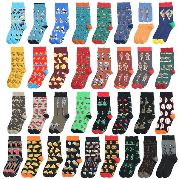 novelty happy funny men graphic socks combed cotton omelette frog crazy burger salmon corn avocado bird fish sock christmas gift, Black
novelty happy funny men graphic socks combed cotton omelette frog crazy burger salmon corn avocado bird fish sock christmas gift, Black