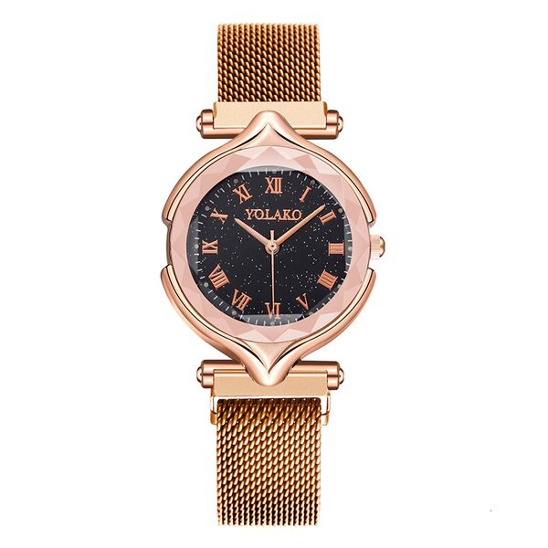 luxury women watch fashion milan belt magnetic buckle watch ladies roman scale stainless steel watch female casual quartz clock, Slivery;brown
luxury women watch fashion milan belt magnetic buckle watch ladies roman scale stainless steel watch female casual quartz clock, Slivery;brown