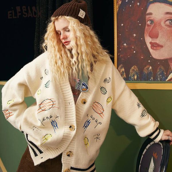 elfsack graphic jacquard chic single breasted knitted casual women cardigan 2021 autumn elf korean girly oversive daily top, White
elfsack graphic jacquard chic single breasted knitted casual women cardigan 2021 autumn elf korean girly oversive daily top, White