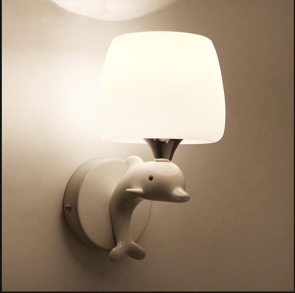 wall lamp nordic style bedroom bedside simple modern creative personality living room corridor dolphin
wall lamp nordic style bedroom bedside simple modern creative personality living room corridor dolphin