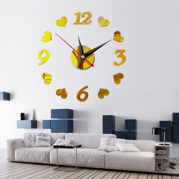 2020 diy large wall clock modern design 3d wall sticker clock silent home decor living room acrylic quartz horloge
2020 diy large wall clock modern design 3d wall sticker clock silent home decor living room acrylic quartz horloge