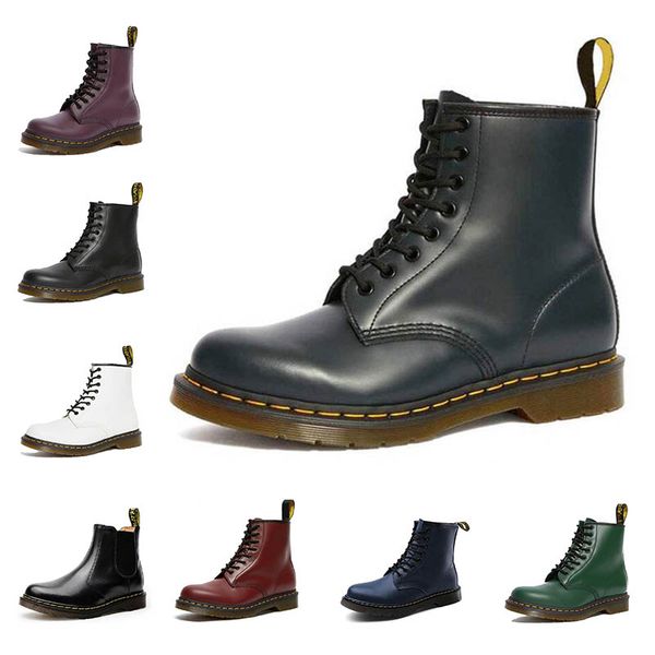 smooth dr martins men women boots full leather work shoe platform without velvet girl lady hight winter boots eu36-44, Black
smooth dr martins men women boots full leather work shoe platform without velvet girl lady hight winter boots eu36-44, Black