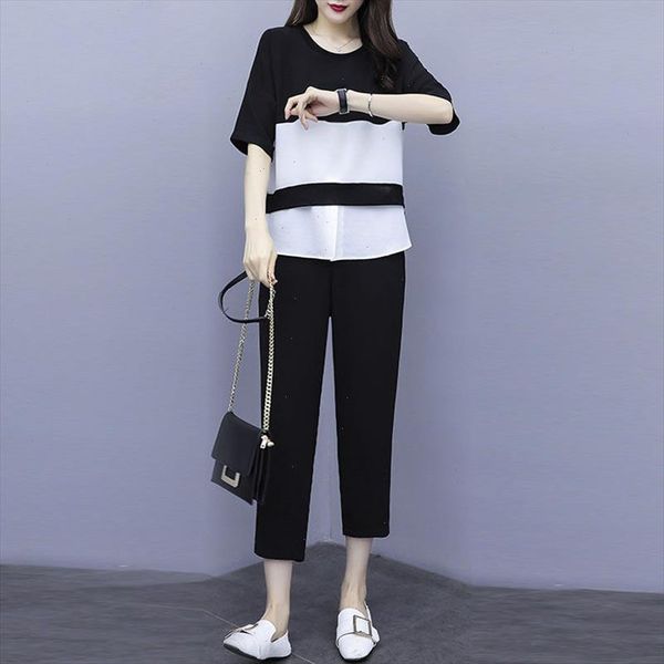 middle aged women summer causal loose suit half sleeve wide leg pants sets womens chiffon shirt mother tracksuit w238, Gray
middle aged women summer causal loose suit half sleeve wide leg pants sets womens chiffon shirt mother tracksuit w238, Gray