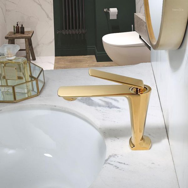 bathroom faucet gold basin faucet cold and water mixer sink tap single handle deck mounted black/rose gold tap1
bathroom faucet gold basin faucet cold and water mixer sink tap single handle deck mounted black/rose gold tap1