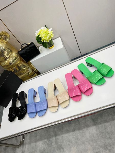 new women's sandals tumbled cowhide high-heeled block-heeled muller slippers, Black
new women's sandals tumbled cowhide high-heeled block-heeled muller slippers, Black