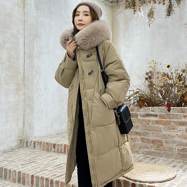 plus size women winter long parka fashion warm thicken women's jackets hooded with fur collar cotton padded outwear female coat, Black
plus size women winter long parka fashion warm thicken women's jackets hooded with fur collar cotton padded outwear female coat, Black