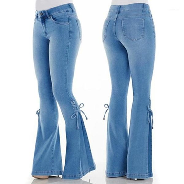 woman new jeans summer fashion mid-rise belt denim trousers stretch jeans feminina flare pants robe feminina1, Blue
woman new jeans summer fashion mid-rise belt denim trousers stretch jeans feminina flare pants robe feminina1, Blue