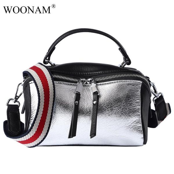 woonam new fashion silver genuine calf leather small boston handbag satchel shoulder bag wb565
woonam new fashion silver genuine calf leather small boston handbag satchel shoulder bag wb565