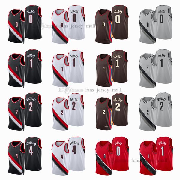 printed city basketball jerseys damian 0 lillard anfernee 1 simons trendon 2 watford greg 4 brown jersey color white green yellow, Black;red
printed city basketball jerseys damian 0 lillard anfernee 1 simons trendon 2 watford greg 4 brown jersey color white green yellow, Black;red