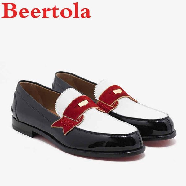 patent leather men's dress shoes black and white round toe banquet wedding shoes men red suede butterfly-knot men's flats
patent leather men's dress shoes black and white round toe banquet wedding shoes men red suede butterfly-knot men's flats