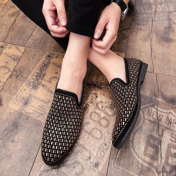 luxury men's casual shoes rhinestones dress shoes italian style fashion men formal shoes nightclub wedding dress slip-on loafers #op4l
luxury men's casual shoes rhinestones dress shoes italian style fashion men formal shoes nightclub wedding dress slip-on loafers #op4l