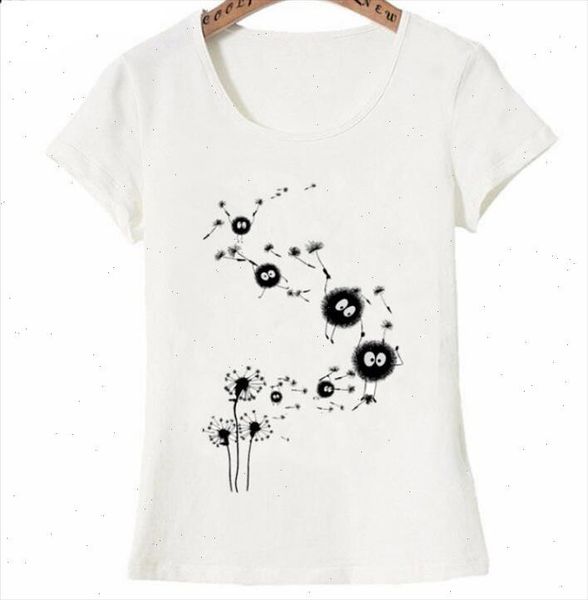 volants pissenlit susuwatari imprimer t shirtameitte été mode femmes t shirt décontracté hauts plantes art t shirts woman drop shipping, White
volants pissenlit susuwatari imprimer t shirtameitte été mode femmes t shirt décontracté hauts plantes art t shirts woman drop shipping, White