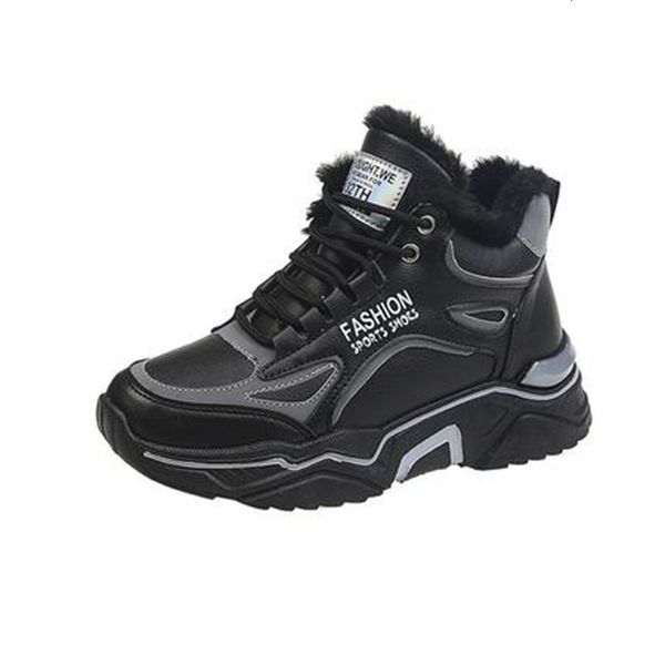 winter 2021 new fashion boots wild high-women's tie-up outdoor walking shoes anti-slip to keep warm teddy skin cmws, Black
winter 2021 new fashion boots wild high-women's tie-up outdoor walking shoes anti-slip to keep warm teddy skin cmws, Black
