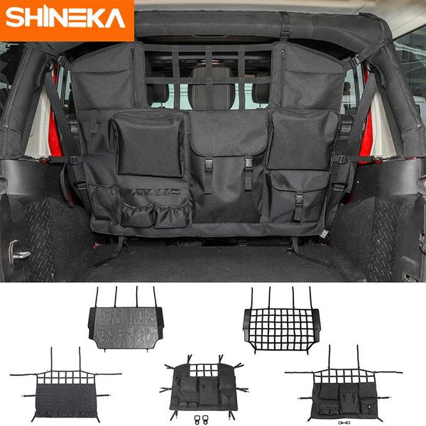 shineka stowing tidying for wrangler jk jl 2007-2020+ car trunk pet isolation net storage bag for wrangler accessories
shineka stowing tidying for wrangler jk jl 2007-2020+ car trunk pet isolation net storage bag for wrangler accessories