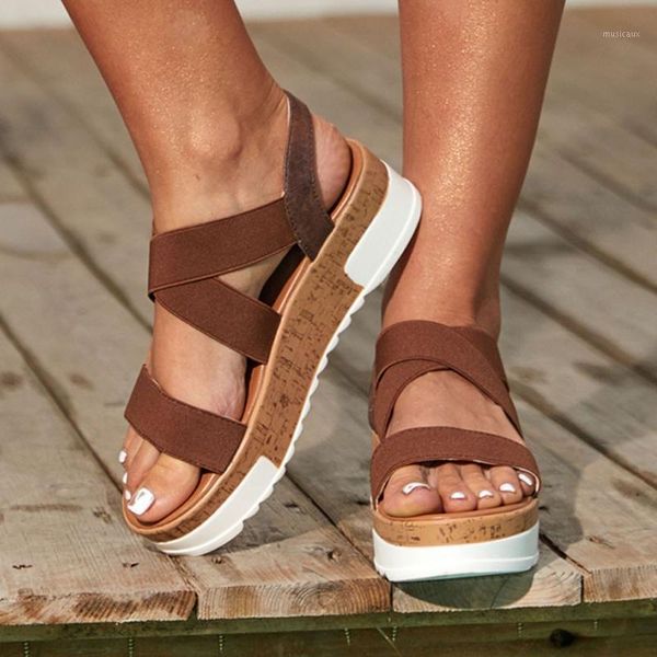 platform sandals women summer beach shoes women open toe casual sandals wedge cork elastic strap #g31, Black
platform sandals women summer beach shoes women open toe casual sandals wedge cork elastic strap #g31, Black