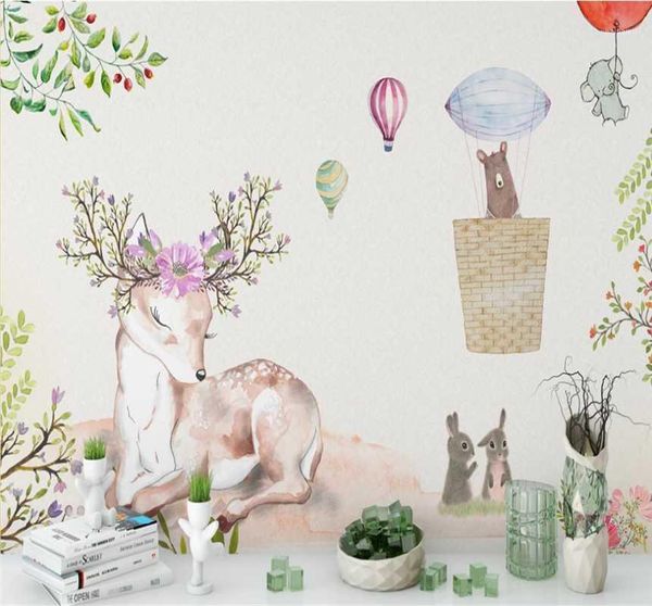 simple watercolor flowers forest small fresh european children's room background wall custom 3d/5d/8d wallpaper1
simple watercolor flowers forest small fresh european children's room background wall custom 3d/5d/8d wallpaper1