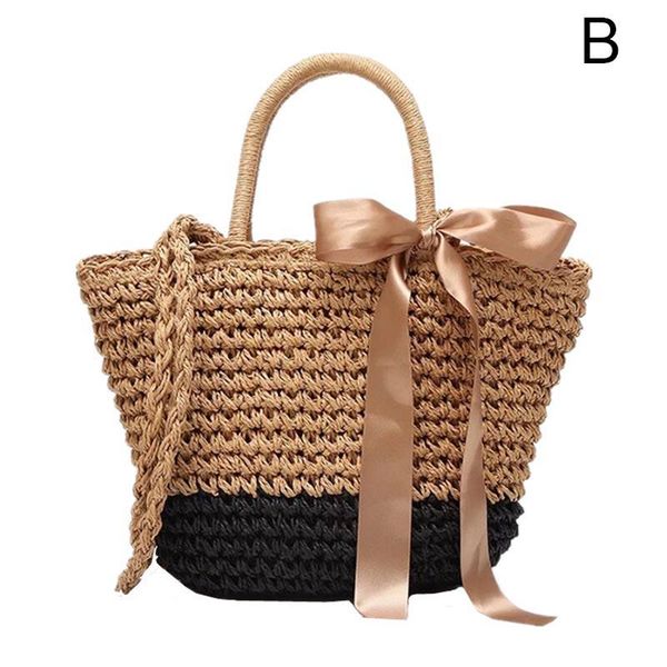 selling women handbag straw weave shoulder bag ribbon bow beach travel girl casual bags -b5
selling women handbag straw weave shoulder bag ribbon bow beach travel girl casual bags -b5