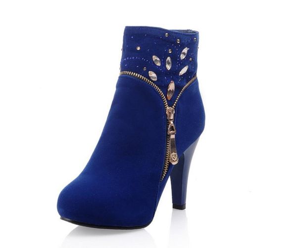 2021 winter with new style fashion high heel fine heel round head waterproof table suede women's boots@jkl963, Black
2021 winter with new style fashion high heel fine heel round head waterproof table suede women's boots@jkl963, Black