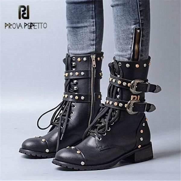 prova perfetto punk стиль женщины гладиатор boots красивый заклепки застежка ремешка езда сапоги из натуральной кожи узелок плоский botas, Black
prova perfetto punk стиль женщины гладиатор boots красивый заклепки застежка ремешка езда сапоги из натуральной кожи узелок плоский botas, Black