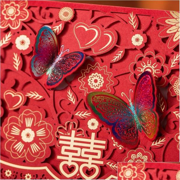 30 pieces/lot) traditional overseas chinese red wedding invitation card laser cut butterfly marriage qylqwf powerstore2012
30 pieces/lot) traditional overseas chinese red wedding invitation card laser cut butterfly marriage qylqwf powerstore2012
