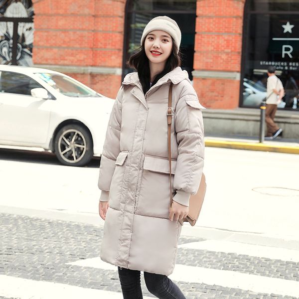 2021 newwinter jacket women hooded cotton padded thick women's long oversized big pockets female cold coat 7p4d, Black
2021 newwinter jacket women hooded cotton padded thick women's long oversized big pockets female cold coat 7p4d, Black