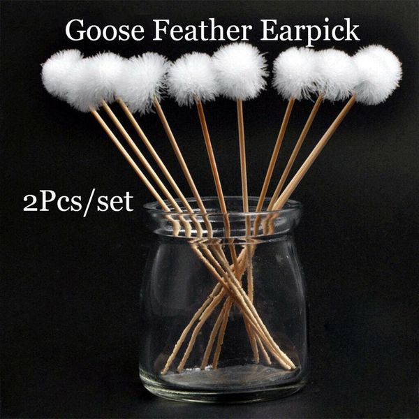 10pcs goose feather earpick wax remover curette bamboo handle ear dig tools spoon cleaner stick health care
10pcs goose feather earpick wax remover curette bamboo handle ear dig tools spoon cleaner stick health care