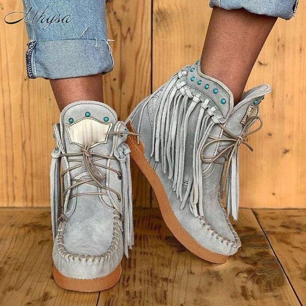2020 winter new women's boots fashion comfortable casual boots warm flat fringed lace-up ankle 34-43 botas de mujer d15731, Black
2020 winter new women's boots fashion comfortable casual boots warm flat fringed lace-up ankle 34-43 botas de mujer d15731, Black
