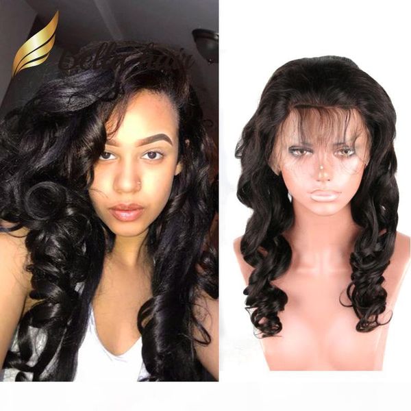 bellahair lace frontal wigs wet and wavy hair 100% unprocessed virgin human hair lace wig loose wave, Black
bellahair lace frontal wigs wet and wavy hair 100% unprocessed virgin human hair lace wig loose wave, Black