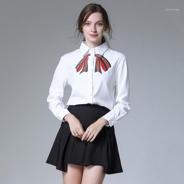 new two-piece set women bow embroidered white shirt flounced skirt conjunto feminino short e blusa women 2 piece set k66341 
new two-piece set women bow embroidered white shirt flounced skirt conjunto feminino short e blusa women 2 piece set k66341