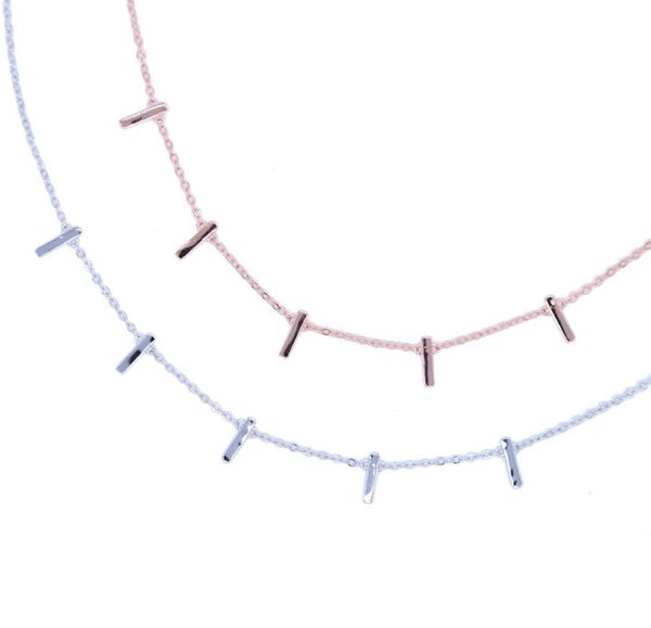chains 2021 autumn arrive high polish shinny bar simple geometric design silver color rose gold women ladies fashion necklace
chains 2021 autumn arrive high polish shinny bar simple geometric design silver color rose gold women ladies fashion necklace