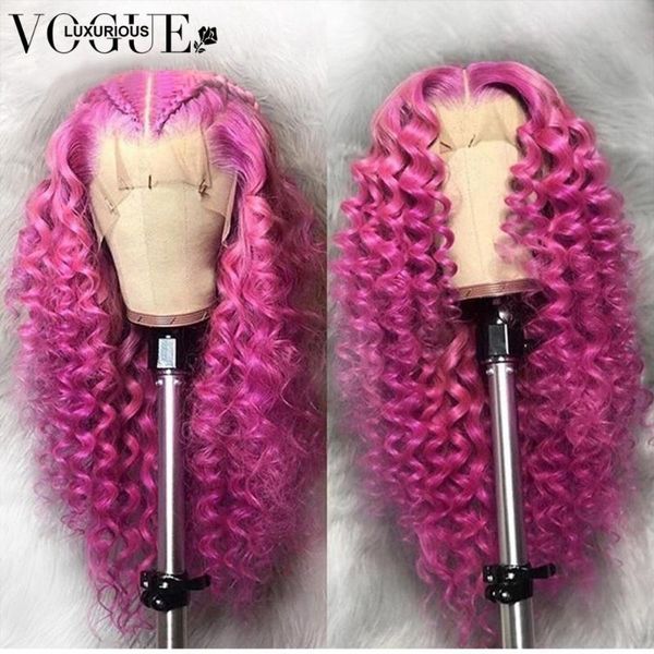 180% 200% hd transparent lace frontal wig preplucked deep curly lace front wig pink brazilian remy human hair wigs for women, Black;brown
180% 200% hd transparent lace frontal wig preplucked deep curly lace front wig pink brazilian remy human hair wigs for women, Black;brown