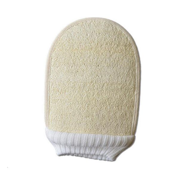 13x20cm natural loofah bath mitt soft exfoliating natural loofah back brush natural loofah gloves for bath