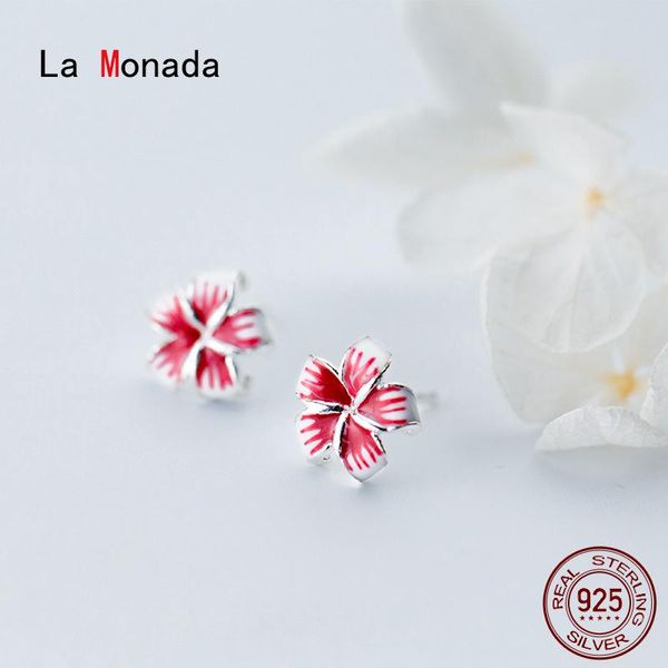 la monada korean minimalist stud women earrings silver 925 red five petal flower fine jewelry silver 925 stud earrings for women, Golden;silver
la monada korean minimalist stud women earrings silver 925 red five petal flower fine jewelry silver 925 stud earrings for women, Golden;silver