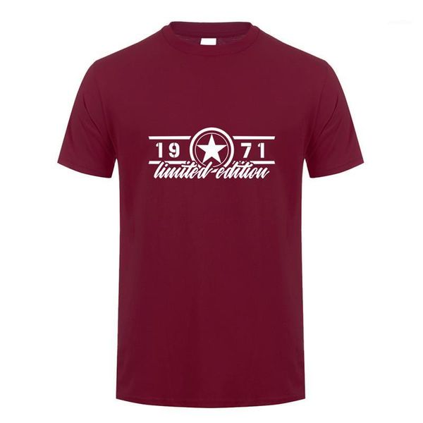 summer new limited edition 1971 t shirt men cotton o-neck short sleeve 1971 birthday gift t-shirt mans tee oz-2571, White;black
summer new limited edition 1971 t shirt men cotton o-neck short sleeve 1971 birthday gift t-shirt mans tee oz-2571, White;black