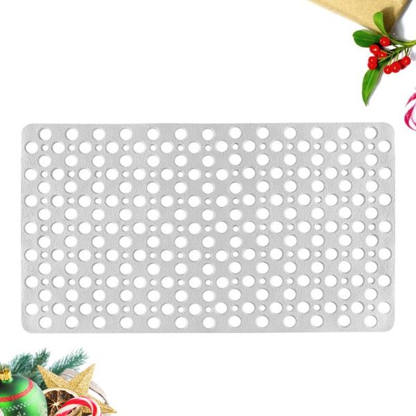 1pc tpe non-slip rectangle circle holes shower bath mat for living room kitchen home
1pc tpe non-slip rectangle circle holes shower bath mat for living room kitchen home