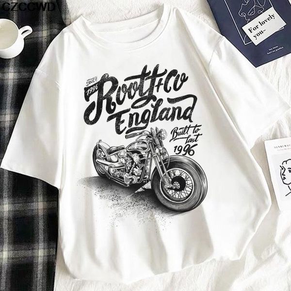 streetwear tops женская футболка ulzzang harajuku vintage 90-х годов мотоцикл письмо печать футболка летняя vogue оплачивает вскользь женщин, White
streetwear tops женская футболка ulzzang harajuku vintage 90-х годов мотоцикл письмо печать футболка летняя vogue оплачивает вскользь женщин, White