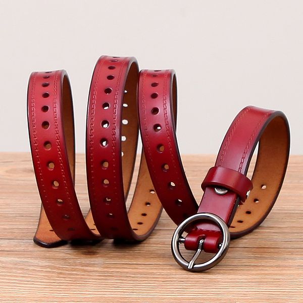 women simple and versatile, leather fashion korean version the first layer of pure cowhide women's decorative jeans belt, Black;brown
women simple and versatile, leather fashion korean version the first layer of pure cowhide women's decorative jeans belt, Black;brown