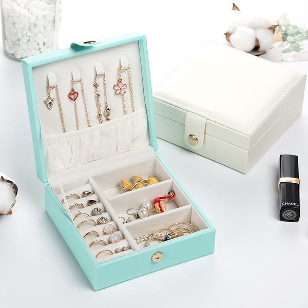 casegrace new design small jewelry box portable travel organizer jewelry box pu leather storage case for rings earrings, Pink;blue
casegrace new design small jewelry box portable travel organizer jewelry box pu leather storage case for rings earrings, Pink;blue