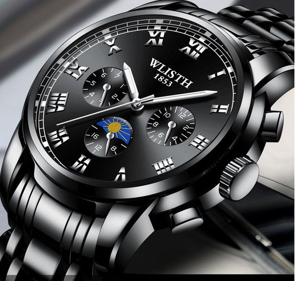 dropshipping men's watch luxury wlisth quartz wristwatch man steel classic business mens watches big dial decoration male clock, Slivery;brown
dropshipping men's watch luxury wlisth quartz wristwatch man steel classic business mens watches big dial decoration male clock, Slivery;brown