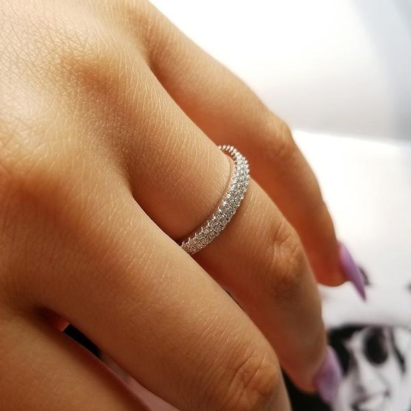 cluster rings original arrivals 925 sterling silver wedding band eternity ring engagement cubic zirconia finger for fashion personaliz r4414, Golden;silver
cluster rings original arrivals 925 sterling silver wedding band eternity ring engagement cubic zirconia finger for fashion personaliz r4414, Golden;silver