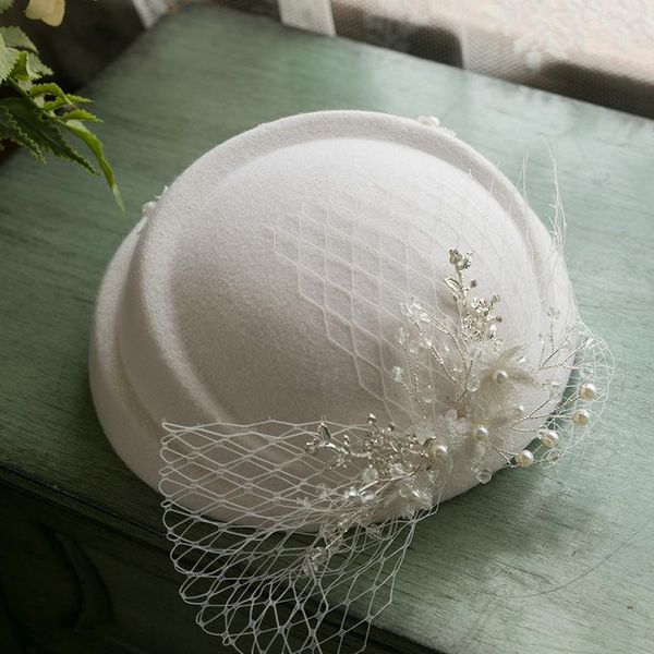 berets bridal wedding fascinators 100% wool felt white pillbox hat with veil women flower beret cap cocktail fedora show headwear, Blue;gray
berets bridal wedding fascinators 100% wool felt white pillbox hat with veil women flower beret cap cocktail fedora show headwear, Blue;gray