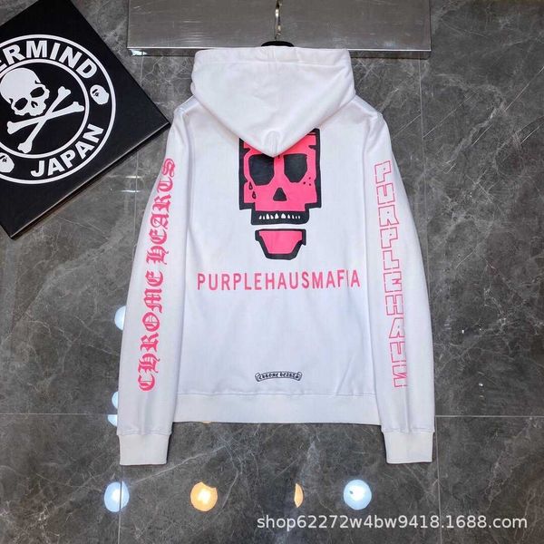 new ch color skull sanskrit letter hooded sweater in autumn and winter 2021 for men and women, Black
new ch color skull sanskrit letter hooded sweater in autumn and winter 2021 for men and women, Black