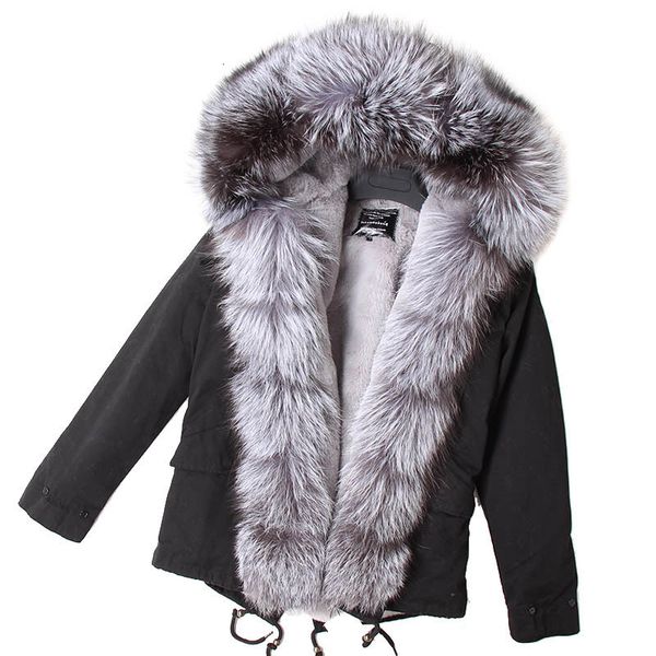 2021 new maomaokong20new fashion real fox fur collar women winter clothing removable gear fitted parker jacket wzor, Black
2021 new maomaokong20new fashion real fox fur collar women winter clothing removable gear fitted parker jacket wzor, Black