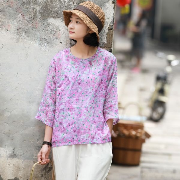 nywqt slant ramie printing y791 placket improved jade fat button coat t-shirt chinese large style zen art t-shirt ud2oz, White
nywqt slant ramie printing y791 placket improved jade fat button coat t-shirt chinese large style zen art t-shirt ud2oz, White
