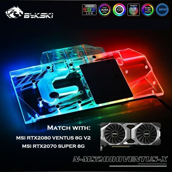 bykski full covered gpu block for msi geforce rtx2080 ventus 8g v2/msi rtx2070 super 8g graphics card n-ms2080ventus-x1
bykski full covered gpu block for msi geforce rtx2080 ventus 8g v2/msi rtx2070 super 8g graphics card n-ms2080ventus-x1