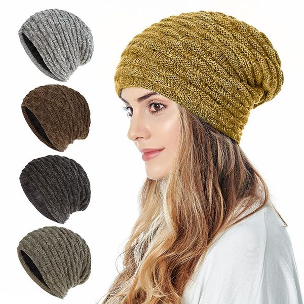 beanie/skull caps winter autumn warm knitting beanies solid color fleece plus velvet women hat retro skullies beanie for female lady, Blue;gray
beanie/skull caps winter autumn warm knitting beanies solid color fleece plus velvet women hat retro skullies beanie for female lady, Blue;gray